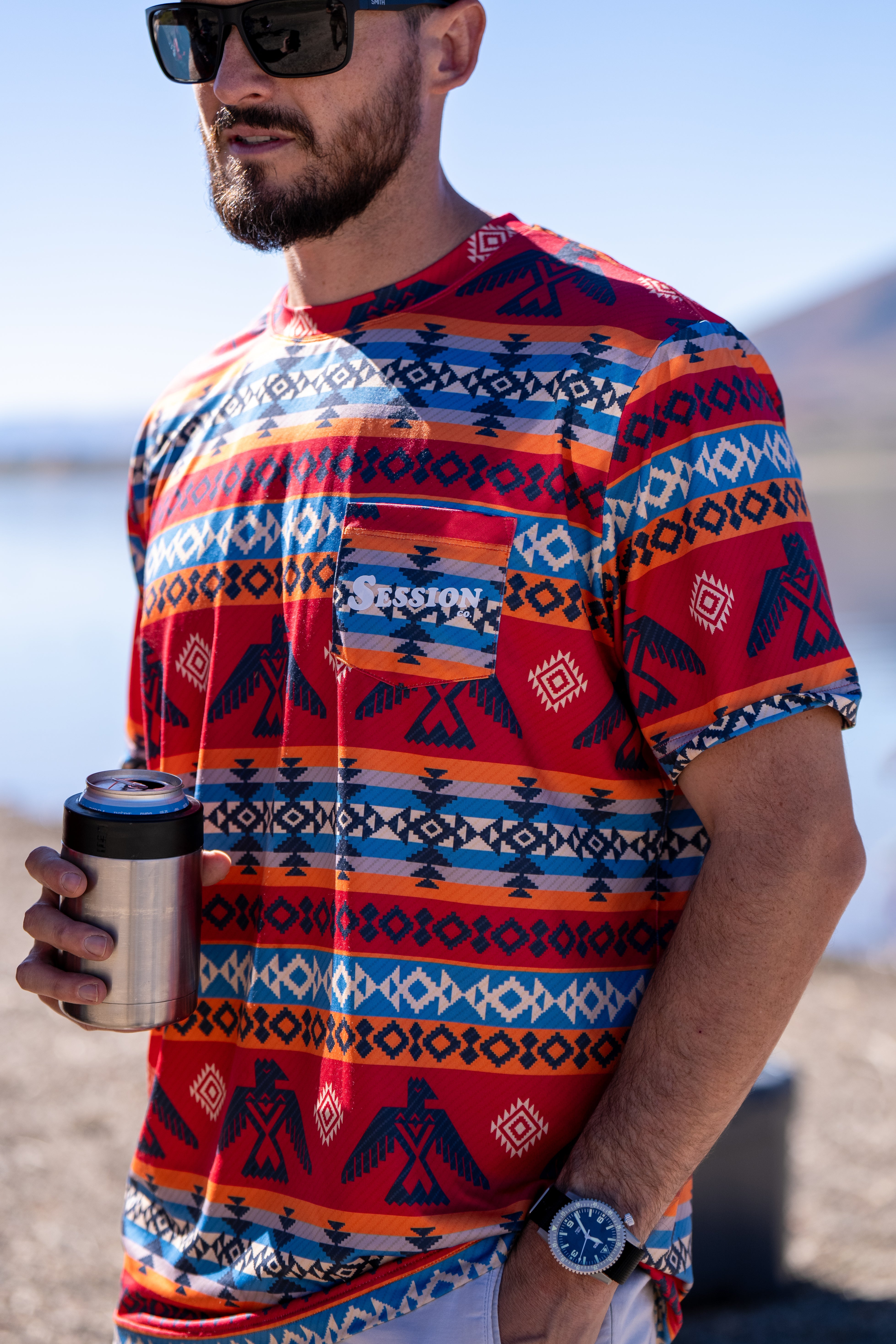 Aztec Short sleeve Session Co 